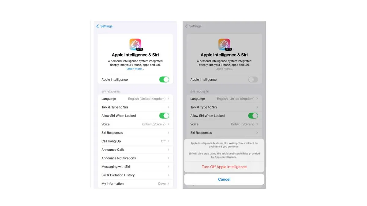 iPhone'da Apple Intelligence nasıl kapatılır? Yapay zeka özelliklerini devre dışı bırak