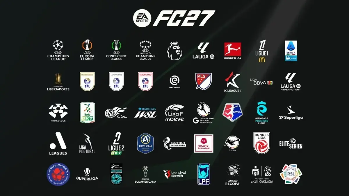 EA Sports FC 27'nin Lisanslı Ligleri ve Stadyumları Belli Oldu