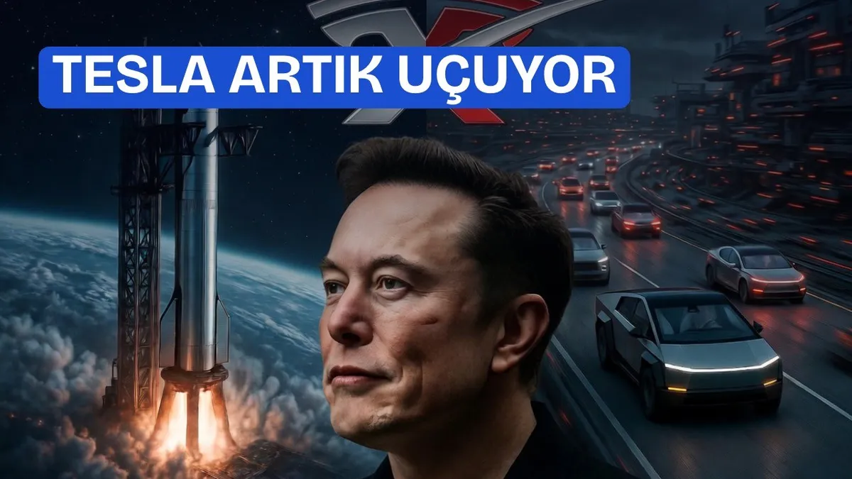 Elon Musk sözünü tuttu, Tesla'dan uçan araba geldi