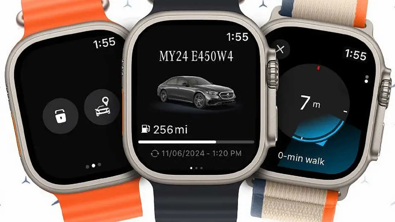 Mercedes-Benz için Apple Watch uygulaması çıktı: Araçlar bilekten kontrol edilebilecek