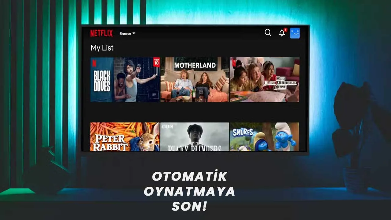 Netflix'te otomatik video oynatma nasıl kapatılır? Bir sonraki bölüme geçmesini engelleyin