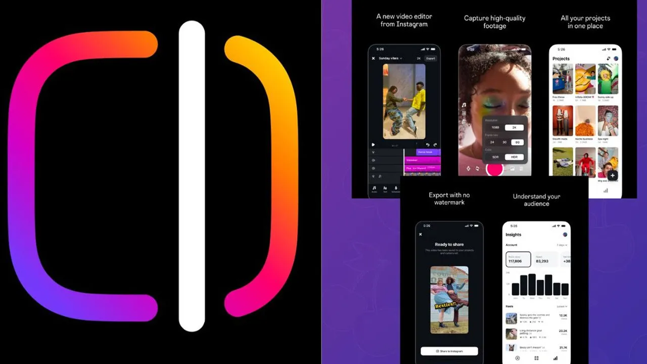 Instagram’ın Capcut rakibi “Edits” uygulaması kullanıma sunuldu: Sizler de indirebilirsiniz