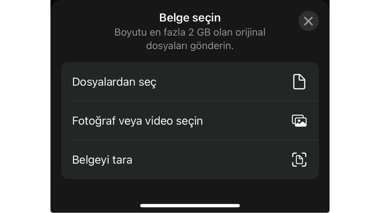 WhatsApp’ta belge tarama. iPhone ve Android telefonlarda tek tuşla belge tarayın - Resim: 6