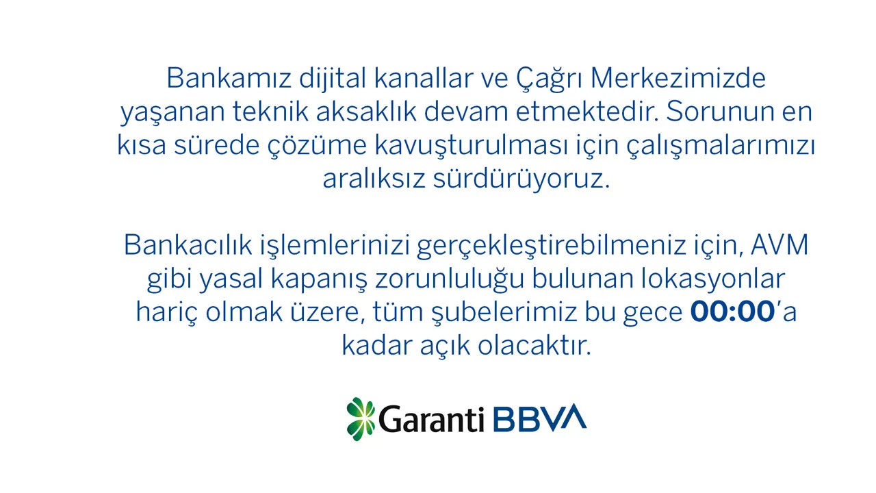 Garanti son durum nedir, uygulamaya giriş düzeldi mi, ne zaman düzelecek? 3 Mayıs 2025 - Resim: 4