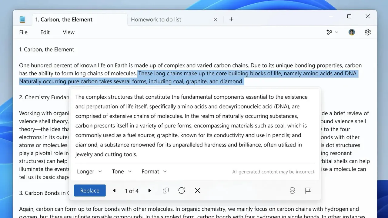 Notepad artık kendi kendine yazacak! Windows 11'in yapay zekâ hamlesi şaşırttı