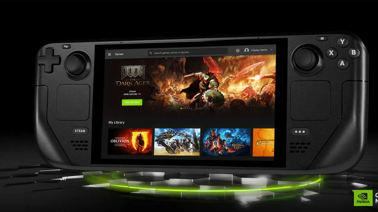 Nvidia, GeForce NOW'a özel geliştirdiği Steam Deck uygulamasını yayımladı