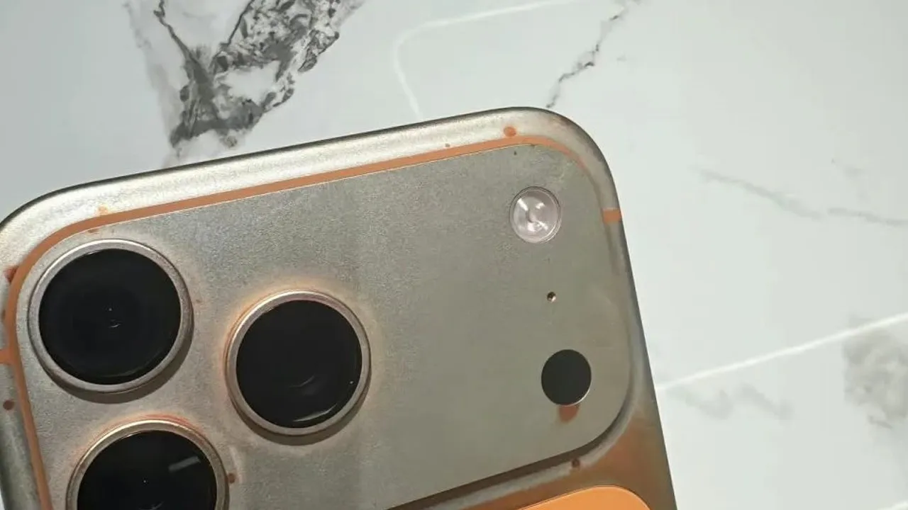 iPhone 17 Pro’da pes dedirten sorun! Islak mendille silinirken boyası kalkıyor