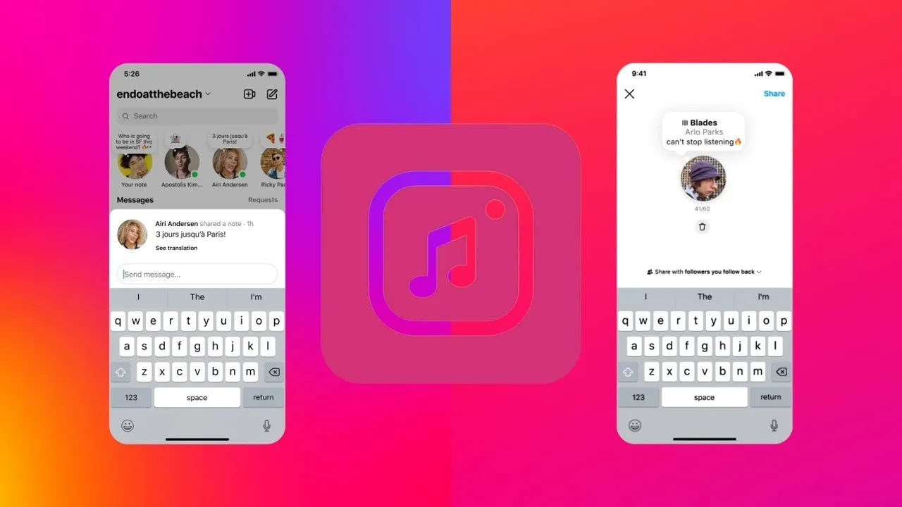 Instagram Notlara müzik nasıl eklenir?
