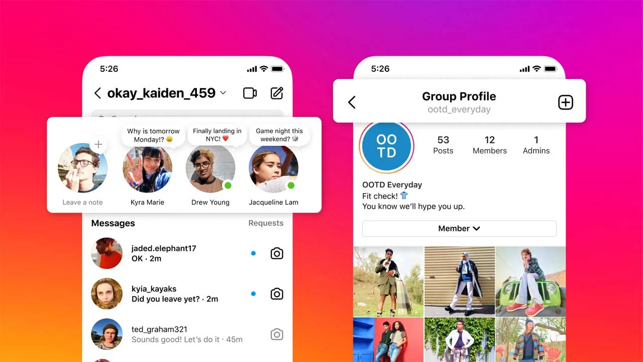Instagram Notlar yeni özelliklerle güncellendi: Video paylaşma desteği getirildi