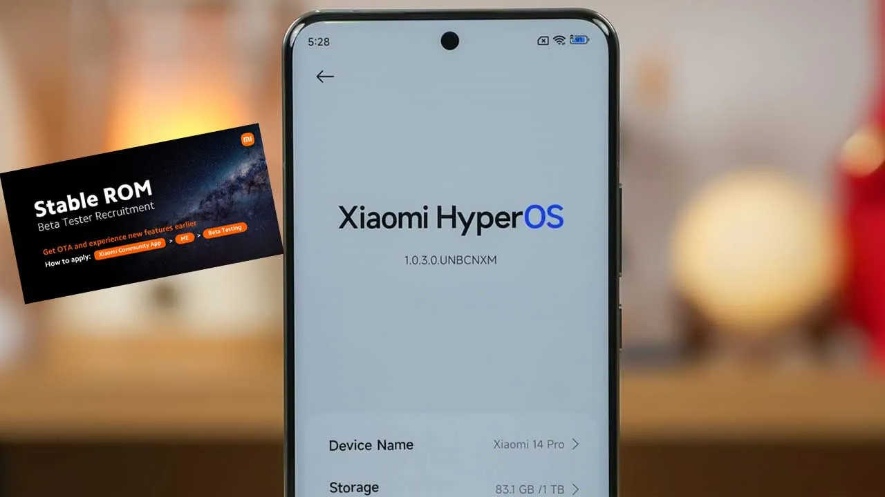 Xiaomi HyperOS Stable Beta nasıl kayıt olunur?