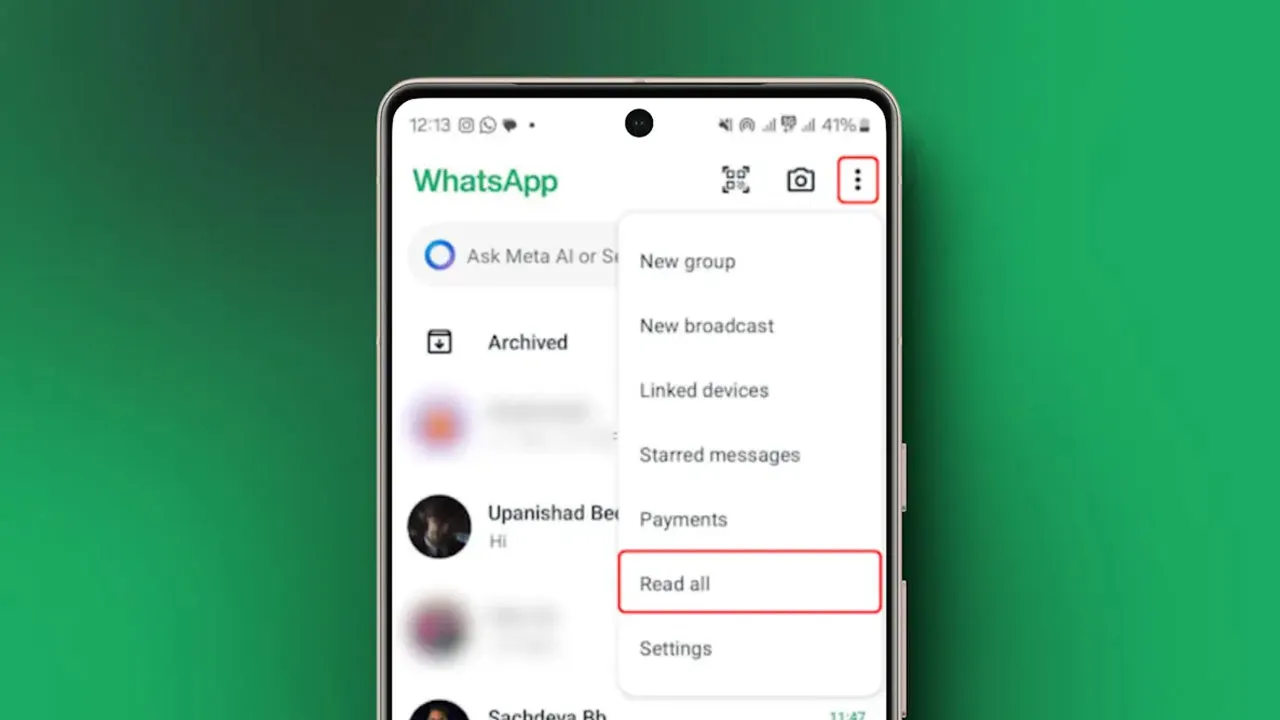 WhatsApp’ta birikmiş mesaj sorunu tarihe karışacak! Tüm mesajlar tek bir tuşla ‘okundu’ olacak