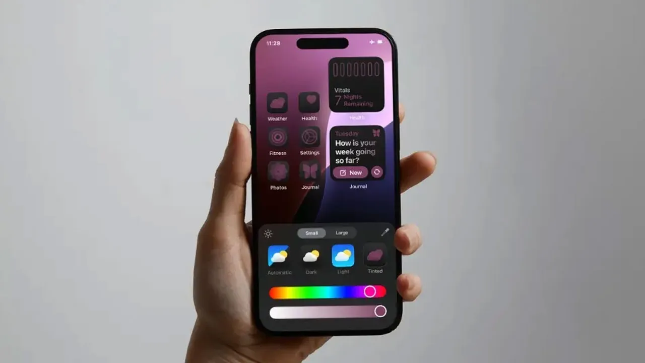 iPhone ana ekranı nasıl düzenlenir? iOS 18 ile yepyeni uygulama renkleri tanımlayın