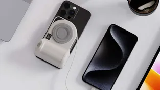 Belkin PowerGrip, iPhone'a manyetik pil ve deklanşör düğmesi ekliyor