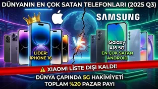 Dünyanın En Çok Satan Telefonları Belli Oldu: Zirvede Tanıdık İsim, Listede Büyük Sürpriz