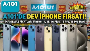 A101'den teknoloji bombası: iPhone 14'ten 16 Pro Max'e kadar tüm modeller satışta, işte fiyatlar!