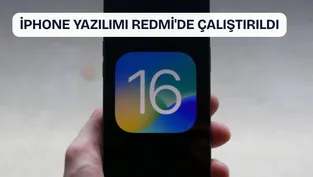 iOS 16, Redmi Note 12'de çalıştırıldı: Proje GitHub'da