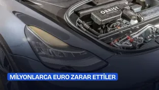 Tesla'ya benzinli motor taktılar, 32 milyon euro ile battılar