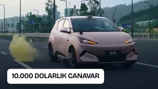 Lastiği patlasa da yola devam ediyor: Çinli otomobil devinden 10 bin dolarlık elektrikli araç