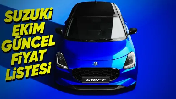 Suzuki Ekim 2026 Fiyat Listesi: Vitara, S-Cross, Swift