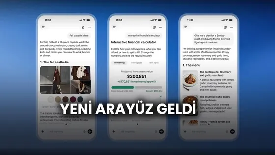 OpenAI, ChatGPT'ye Intelligent UI Özelliğini Ekledi