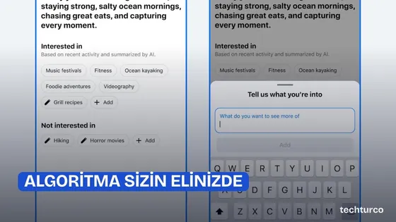 Facebook'dan yeni algoritma kontrolü: Artık kendi ilgi alanınızı seçebileceksiniz