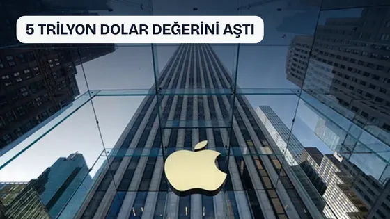 Yeni Apple CEO'su ile ilk rekor kırıldı: Apple 5 trilyon değerini aştı