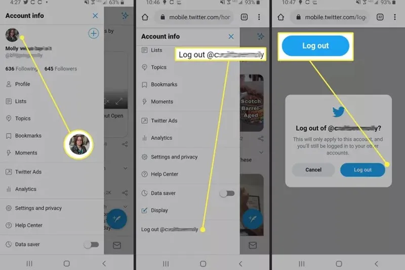 X hesabından nasıl çıkış yapılır: Android, iPhone ve Windows'ta çıkış yapma yolları
