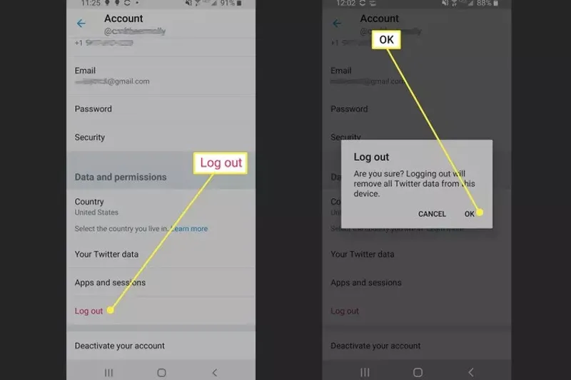 X hesabından nasıl çıkış yapılır: Android, iPhone ve Windows'ta çıkış yapma yolları