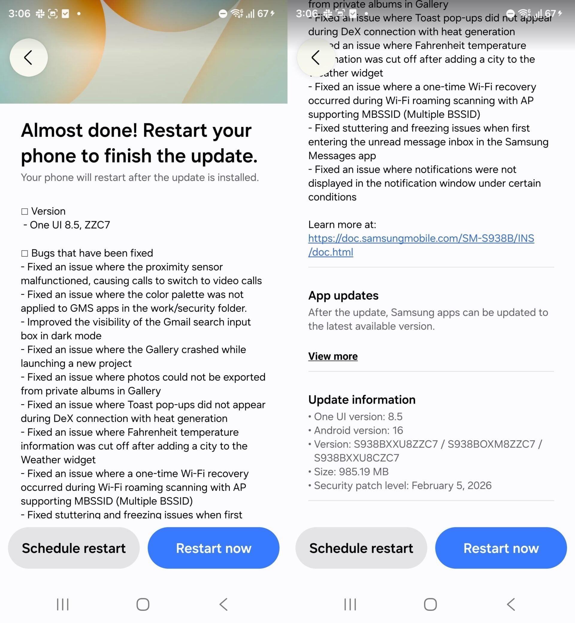 Galaxy S25 One UI 8.5 Beta 7 güncellemesini aldı