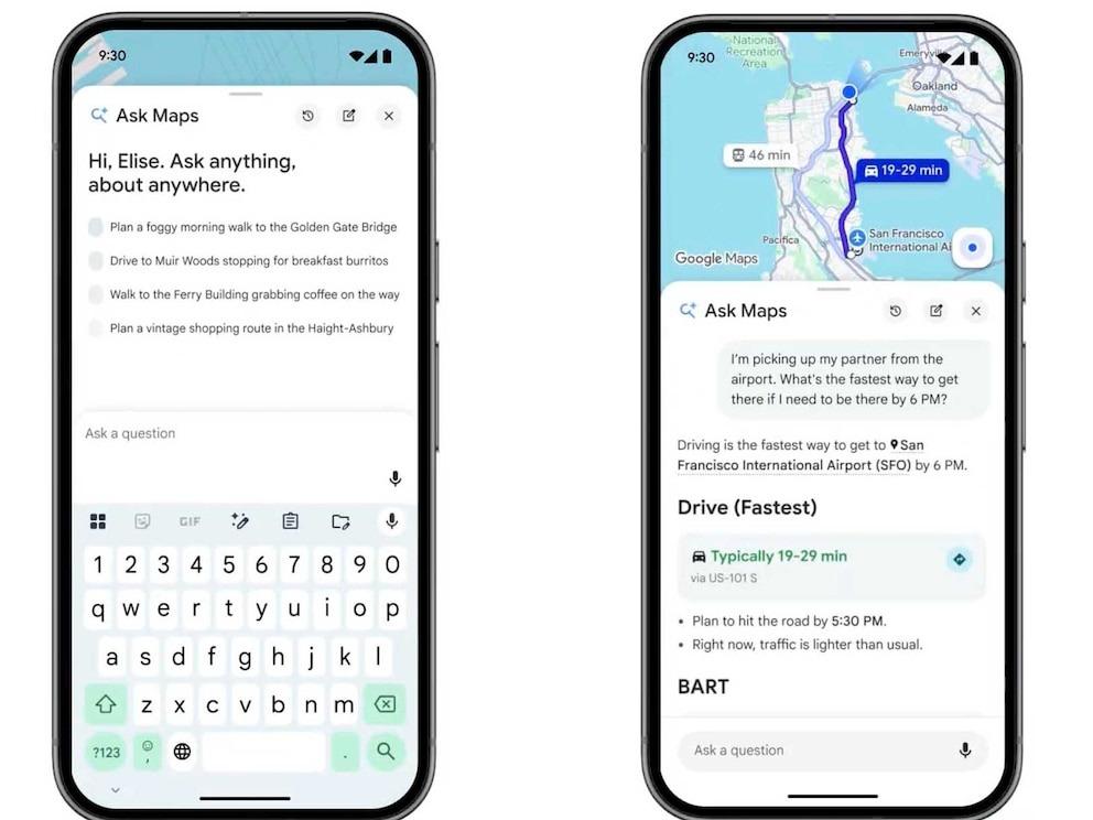 Google Haritalar için son 10 yılın en büyük güncellemesi geldi: "Haritalara Sor" dönemi başladı