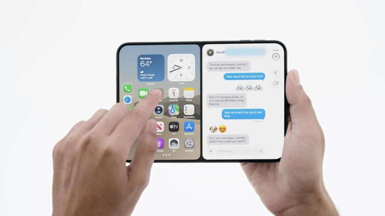 Apple'ın Yeni Katlanır Telefonu iPad'i Utandırdı: Yıllardır Yapılamayanı Yaptı