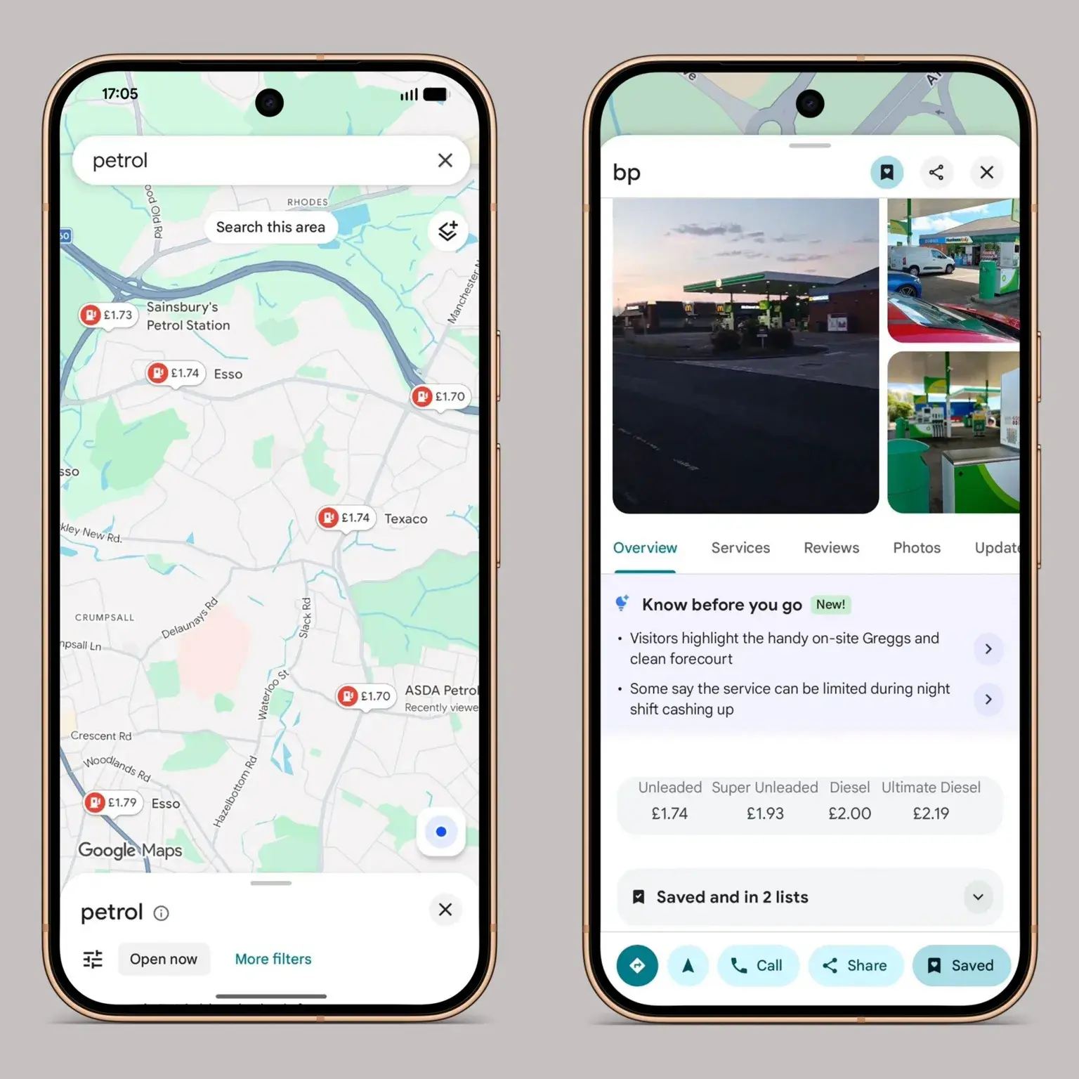 Google Haritalar artık benzin fiyatlarını gösteriyor
