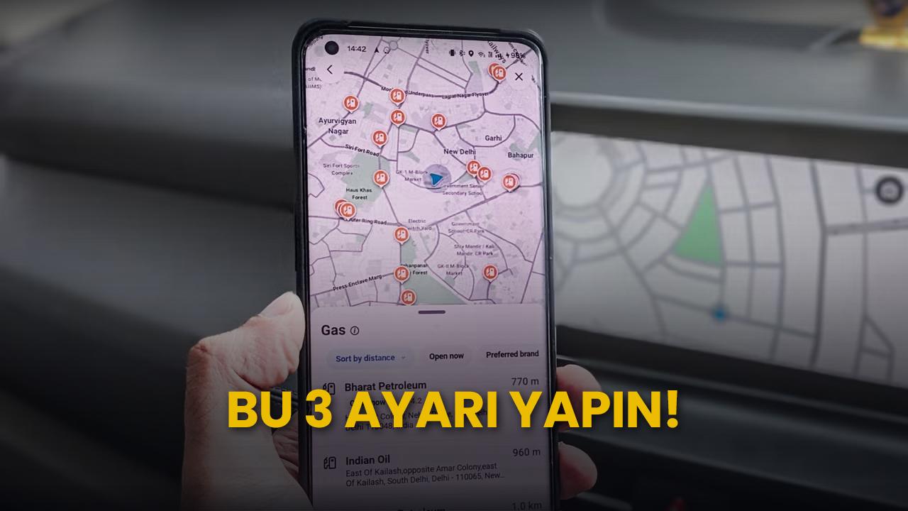 Google Haritalar'da Pil Tüketimini Azaltan 3 Ayar