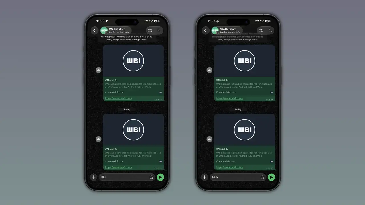 WhatsApp, iOS 27'de sohbet arayüzüne yumuşak geçiş efekti ekliyor