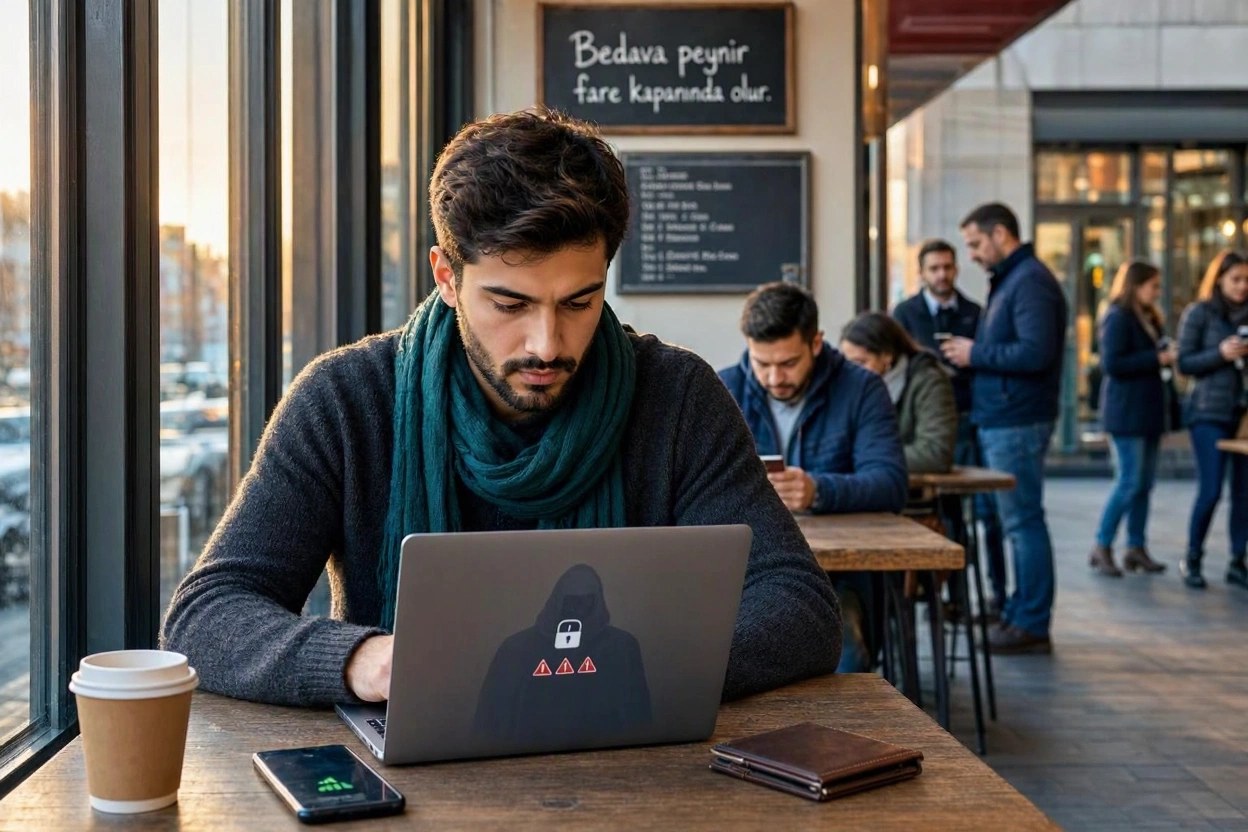 Bedava Wifi kullananlar dikkat: Bu 5 hatadan uzak durun